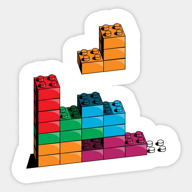 Lego Tetris Sticker by Thoo